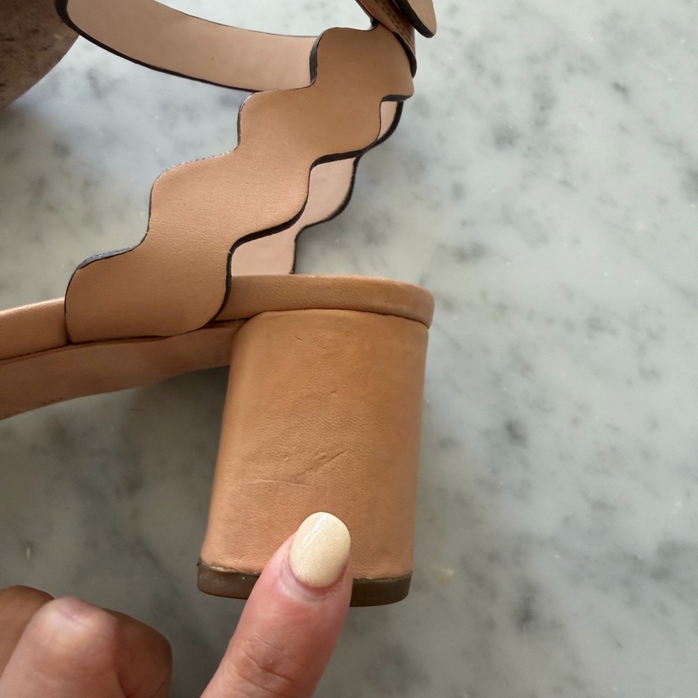 Loeffler Randall Emi Leather Sandals - Picture 7 of 8